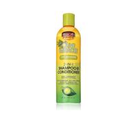 African Pride Olive Miracle 2 en 1 Champú y Acondicionador 355 ml