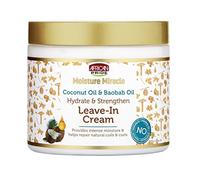 African Pride Moisture Miracle Crema Sin Enjuague Con Aceite De Coco Y Baobab - 15 Oz