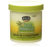 African Pride Olive Miracle Leave-In Conditioner 15oz Jar, 425 g
