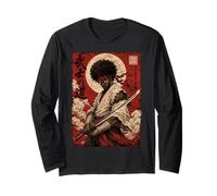 African Samurai Japanese Warrior Anime Katana Ronin Manga Larga