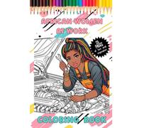African Women At Work Coloring Book