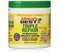 Africa's Best Triple Repair Oil Moisturizer H&S conditioner 6 oz by Africa's Best