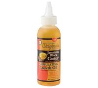 Africa's Best Ultimate Originals Aceite de Ricino Negro Jamaicano Estimulante 118ml para Crecimiento Saludable del Cabello