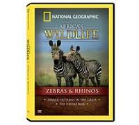 Africa's Wildlife Collection Zebras and Rhinos DVD, National Geographic (Zebras: Patterns in the Grass, The Rhino War)