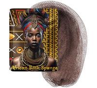 AFRIKI Esponja de red africana, auténtica esponja exfoliante africana