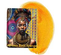 AFRIKI Esponja de red africana, auténtica esponja exfoliante africana