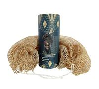 AFRIKI Esponja de red exfoliante africana, auténtica esponja de red africana, propiedad negra, limpiador de espalda, 45 pulgadas de largo para piel normal a sensible, para uso diario, colección
