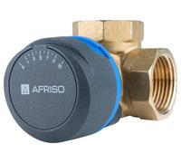 AFRISO 1338420 válvula mezcladora rotativa de 3 vías ARV 384 Vario ProClick, DN25, Rp1", Kvs 4,5-12 1338410