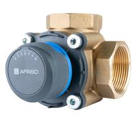 AFRISO 1338620 válvula de mezcla rotativa de 3 vías ARV 386 ProClick, DN40, Rp1 1/2", Kvs 25 1338610