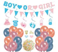 Afritee 27 unidades de decoración para fiestas de género o niña