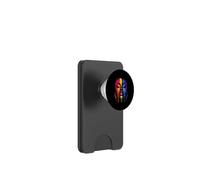 Afro Americano Afro Color Pintado Cara Goteando Colores PopSockets PopWallet para MagSafe