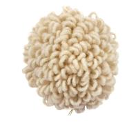 Afro High Puff Cordón Coleta de Caballo Dreadlock Pelo Moño postizo Locs Clip en Coleta de Cabello Sintético para Mujeres Negras Ponytail Extension (Dorado)
