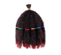 Afro Kinky Twist Hair 6 paquetes preestirados 12 pulgadas Spring Twist trenzas de ganchillo naturales pelucas trenzadas sintéticas Wear and Go(1BTBUG#)