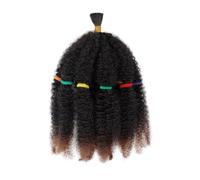 Afro Kinky Twist Hair 6 paquetes preestirados 12 pulgadas Spring Twist trenzas de ganchillo naturales pelucas trenzadas sintéticas Wear and Go(1BT30#)