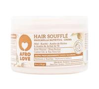 Afro Love Hair Soufflé - Mascarilla capilar nutritiva sin silicona para pelo rizado, afro y encrespado, 235 g