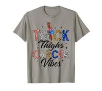 Afro Mujer Negra Chica Zodiaco Muslos Gruesos Vibes Cáncer Camiseta
