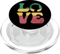 Afro Negro Africano Rasta Reggae Negro Historia Amor PopSockets PopGrip para MagSafe