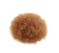 Afro Puff Cordón Coleta de Caballo Kinky Curly Bun Cabello Sintético Corto Extensiones de Cabello para Mujeres Negras Niñas Ponytail Extension (Rojo Brown)
