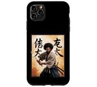 Afro Samurai Warrior with Katana Bold Powerful Art Mujeres Hombres Carcasa para iPhone 11 Pro MAX