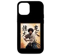 Afro Samurai Warrior with Katana Bold Powerful Art Mujeres Hombres Carcasa para iPhone 12/12 Pro