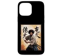 Afro Samurai Warrior with Katana Bold Powerful Art Mujeres Hombres Carcasa para iPhone 13 Pro MAX
