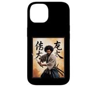Afro Samurai Warrior with Katana Bold Powerful Art Mujeres Hombres Carcasa para iPhone 14