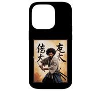 Afro Samurai Warrior with Katana Bold Powerful Art Mujeres Hombres Carcasa para iPhone 14 Pro