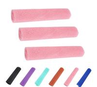 Afro Scrub African Net Sponge, Afro Scrub African Exfoliating Net Sponge, Washcloths Bathing Accessories (Pink)