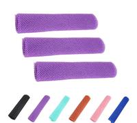 Afro Scrub African Net Sponge, Afro Scrub African Exfoliating Net Sponge, Washcloths Bathing Accessories (Purple)