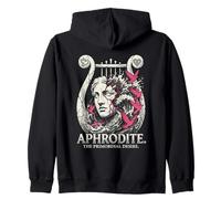 Afrodita Estatua de la Diosa Griega Palomas del Deseo Primordial Sudadera con Capucha