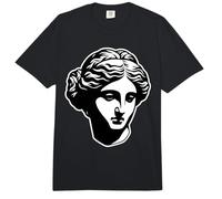 Afrodita Venus Diosa Griega Estatua Blackwork Comfort Colors Adult Heavyweight T-Shirt