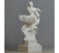 Afrodita y cisne Diosa griega Venus alabastro estatua Alabastro escultura 16 cm