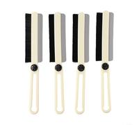 Afronta cada rincón y grieta con este eficiente juego de 4 cepillos multifunción para grietas (amarillo)