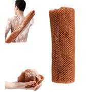 Afroscrub African Net Sponge, Afro Scrub Auténtica Esponja Exfoliante Africana, Nueva Exfoliante Corporal (Café)