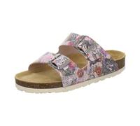 AFS-Schuhe 2100 - Sandalias para Mujer de Piel auténtica, Mulas cómodas con Plantilla, Zapatillas de Estar por casa, Hechas a Mano en Alemania, Color Tatuaje, Talla 38 EU