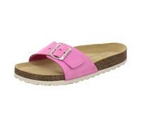 AFS-Schuhe 2112 - Chanclas modernas para mujer, piel auténtica de alta calidad, fabricadas en Alemania, Fucsia Nubuck, 38 EU