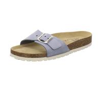 AFS-Schuhe 2112 - Chanclas modernas para mujer, piel auténtica de alta calidad, fabricadas en Alemania, Sky Nubuck, 39 EU