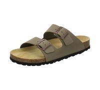 AFS-Schuhe 3100 cómodas zapatillas de piel para hombre, zapatillas de trabajo, fabricadas en Alemania, caqui, 43 EU