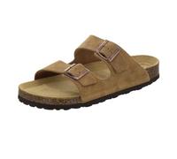 AFS-Schuhe 3100 cómodas zapatillas de piel para hombre, zapatillas de trabajo, fabricadas en Alemania, coñac, 48 EU