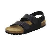 AFS-Schuhe Sandalias cómodas para hombre de cuero, talla 40-47 - Fabricadas en Alemania, Negro , 47 EU