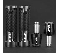 AFSDK Contrapesos Manillar Moto para H-Onda CB 125R CB150R CB 190R CB250R CB300R CB400 CB500X CB500R Accesorios de Aluminio para Motocicleta Manillar Manijas Extremos(L)