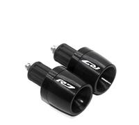 AFSDK Contrapesos Manillar Moto Tapón Deslizante para Manillar de Motocicleta, Extremo de Manillar Compatible con para YZF-R7 YZF R7 YZF-r7(Black)