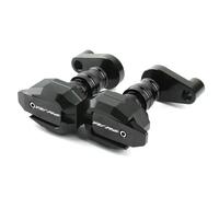 AFSDK Topes Anticaida Moto para Y-AMAHA YZFR6 YZF-R6 YZF R6 2003 2004 2005 Marco De Protección contra Caídas De Motocicleta Protector De Carenado Deslizante Protector(Black,Z)