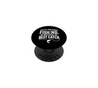 After All These Years of Fishing My Wife Is My Best Catch PopSockets PopGrip Adhesivo