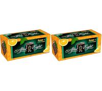 After Eight Láminas de Chocolate Negro con Interior de Menta y Naranja, 200g (Paquete de 2)