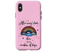 After Every Storm There Is A Rainbow of Hope Carcasa para iPhone X/XS