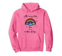 After Every Storm There Is A Rainbow of Hope Sudadera con Capucha