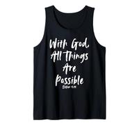 After God Made Me He Said - Camisa cristiana para hombres, mujeres y niños Camiseta sin Mangas