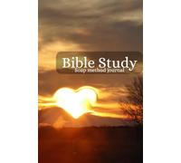 After God's Own Heart Bible Study Journal: SOAP method bible study notebook (pink). 90-Day bible study challenge