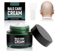 After Shave Bálsamo, Bálsamo para Después Del Afeitado Bald con Pincel, Cabeza Calva After Shave Hombre,Cabeza Calva Cuidado Para La Calvicie, Calma el Cuero Cabelludo y Lo Mantiene Sano (50 g)